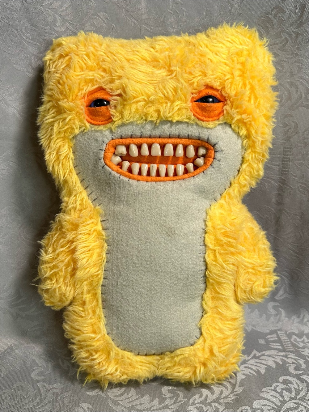 Rare Edition Spin Master Fuggler Fuzzy Awkward Bear Retired Funny Ugly Monster